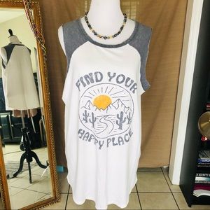 Grayson Threads “Happy” Tee. Sz XXL